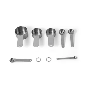 Frost Messlöffelset - Silber, 7 Teile - Vargen & Thor