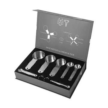 Frost Messlöffelset - Silber, 7 Teile - Vargen & Thor