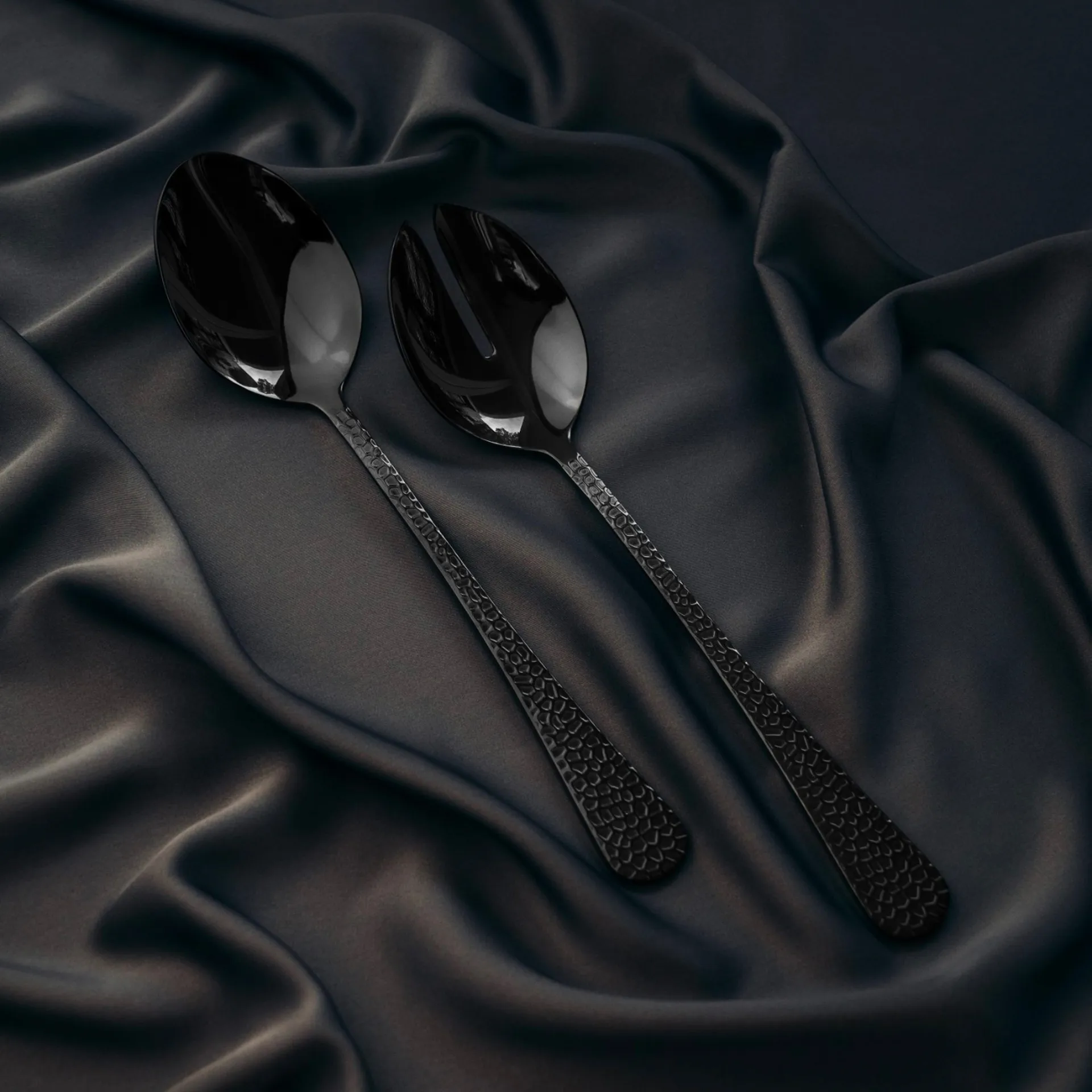 Frost Salatbesteck, Onyx Vargen & Thor