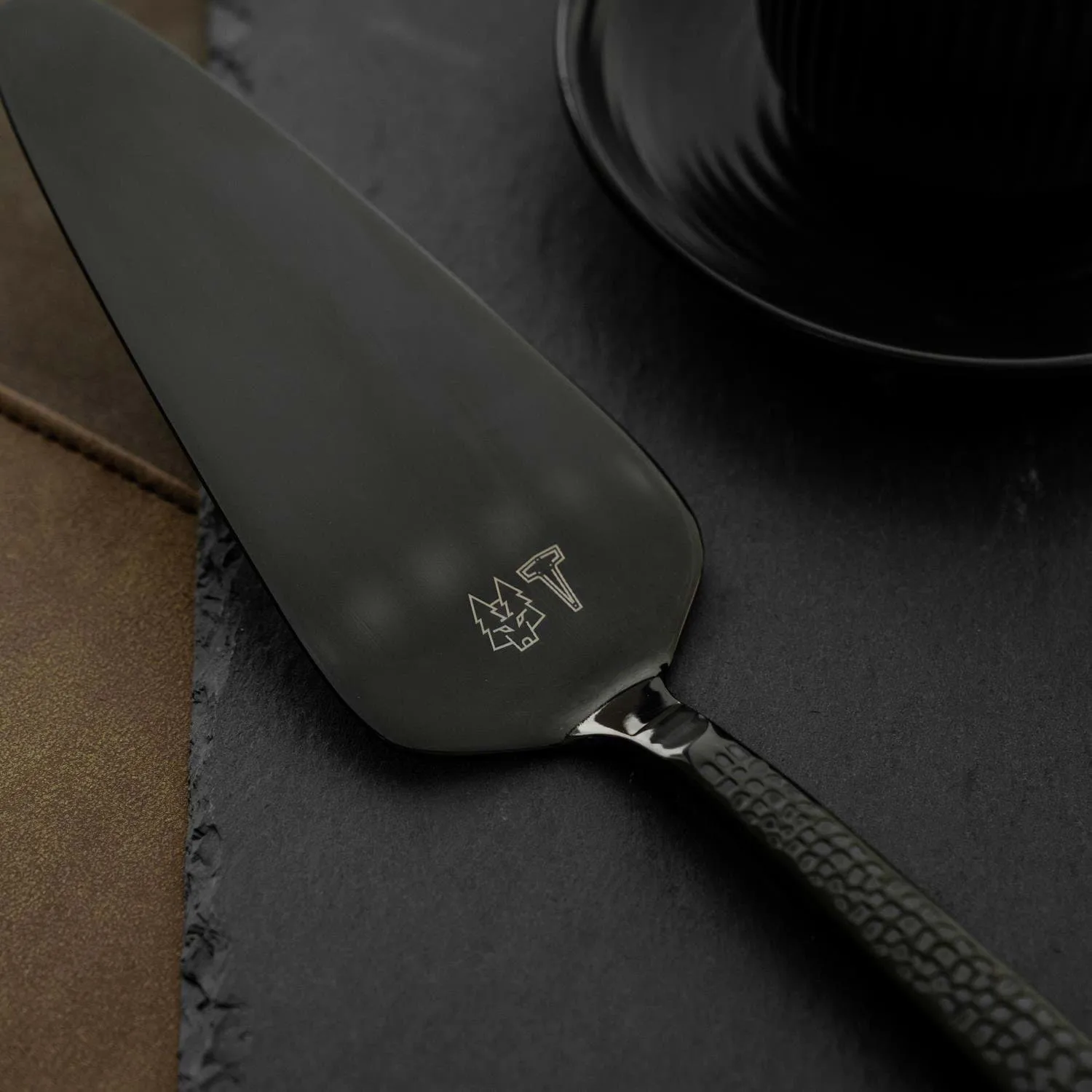 Frost Tortenheber, Schwarz, 24 cm Vargen & Thor