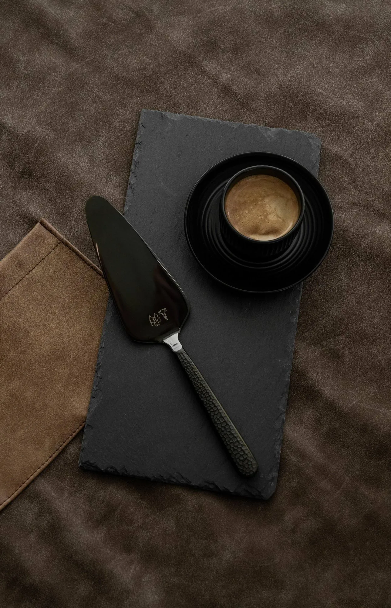 Frost Tortenheber, Schwarz, 24 cm Vargen & Thor