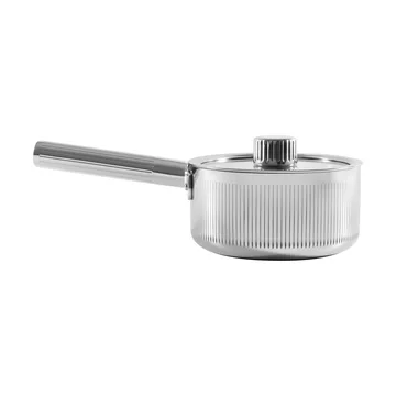 Glima Kochtopf - Edelstahl, Glasdeckel, 1 l - Vargen & Thor