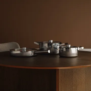 Glima Pro plus Kochgeschirrset - Edelstahl, 6 Teile - Vargen & Thor