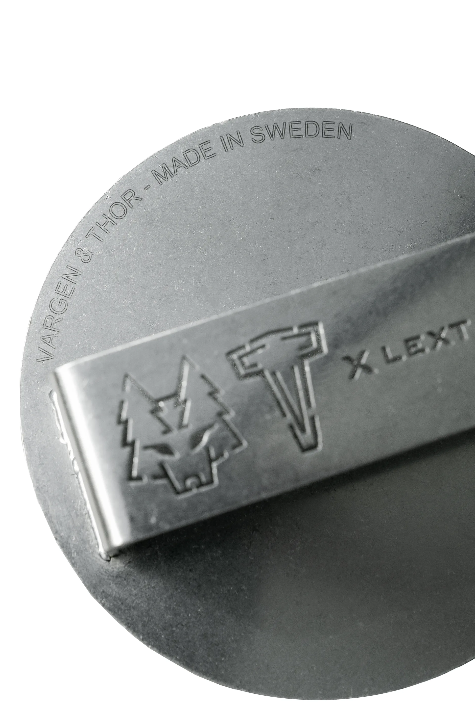 GLÖD smashjärn Ø14 cm, Polierter Stahl Vargen & Thor