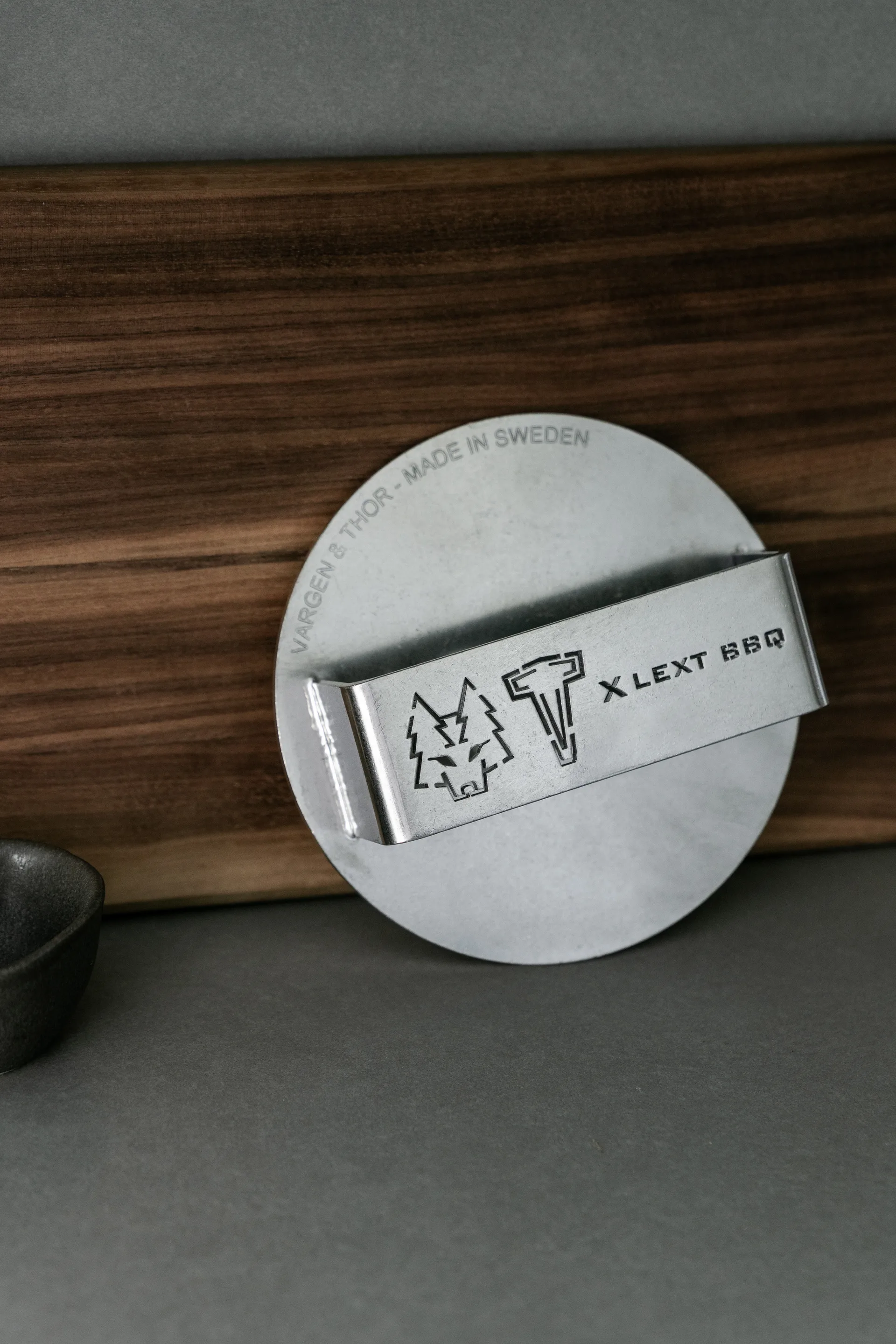 GLÖD smashjärn Ø14 cm, Polierter Stahl Vargen & Thor