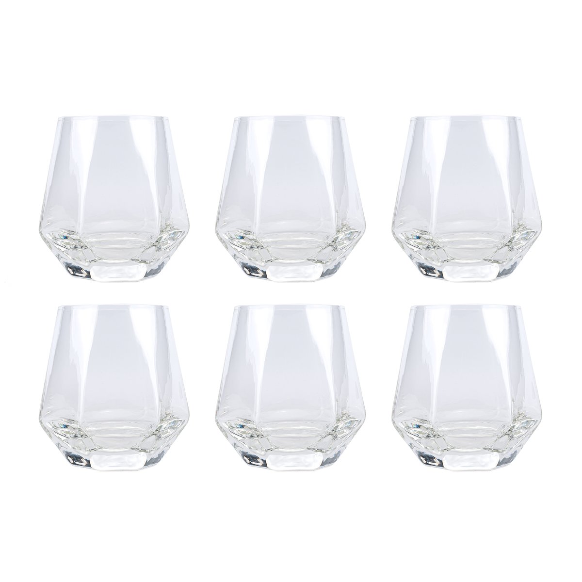 Vargen & Thor Hexa Glas 30 cl 6er Pack Klar