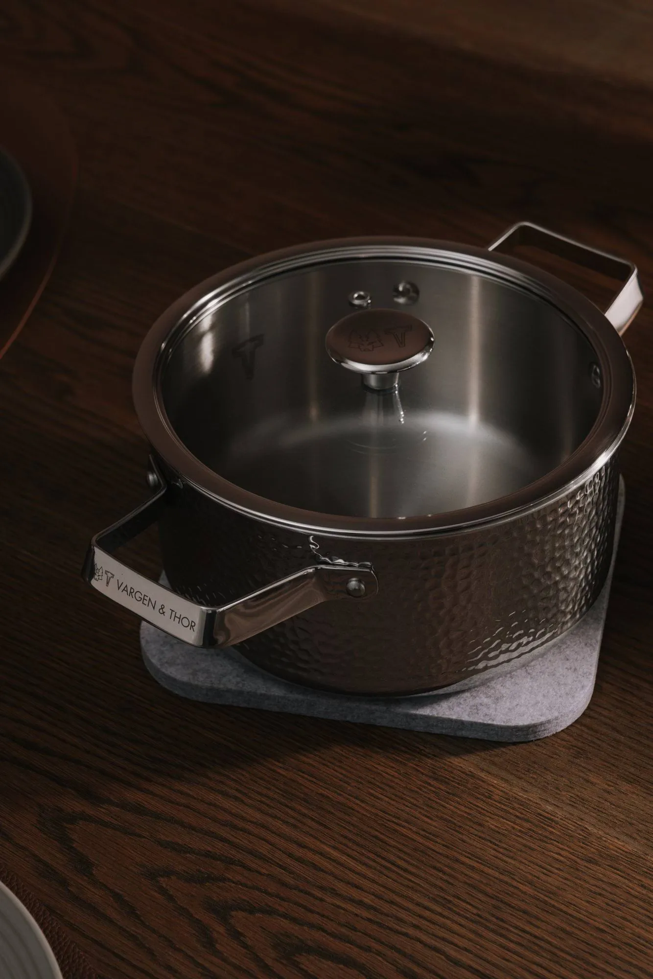 Kroma Bark Topf, Polierter Stahl, 2,8 l Vargen & Thor