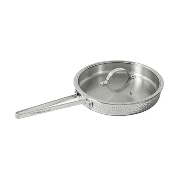 Kroma Modell M1K Traktorenpfanne - Polierter Stahl, Ø28 cm - Vargen & Thor