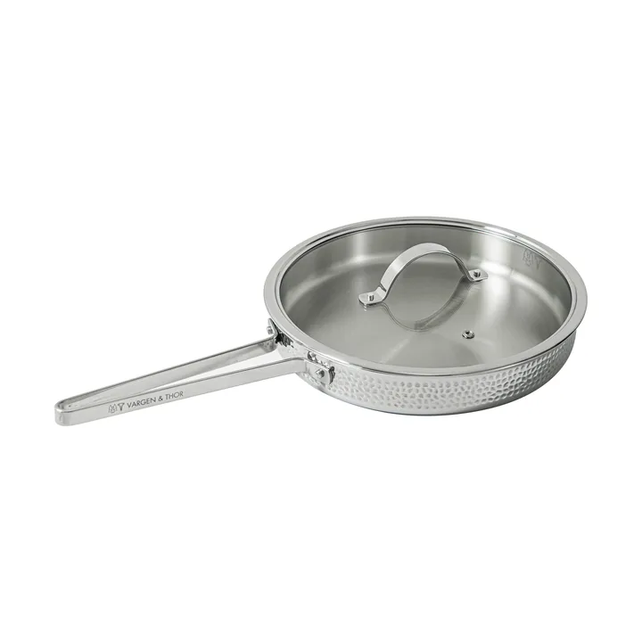 Kroma Modell M1K Traktorenpfanne - Polierter Stahl, Ø28 cm - Vargen & Thor