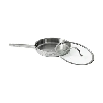 Kroma Modell M1K Traktorenpfanne - Polierter Stahl, Ø28 cm - Vargen & Thor