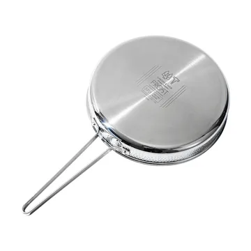 Kroma Modell M1K Traktorenpfanne - Polierter Stahl, Ø28 cm - Vargen & Thor