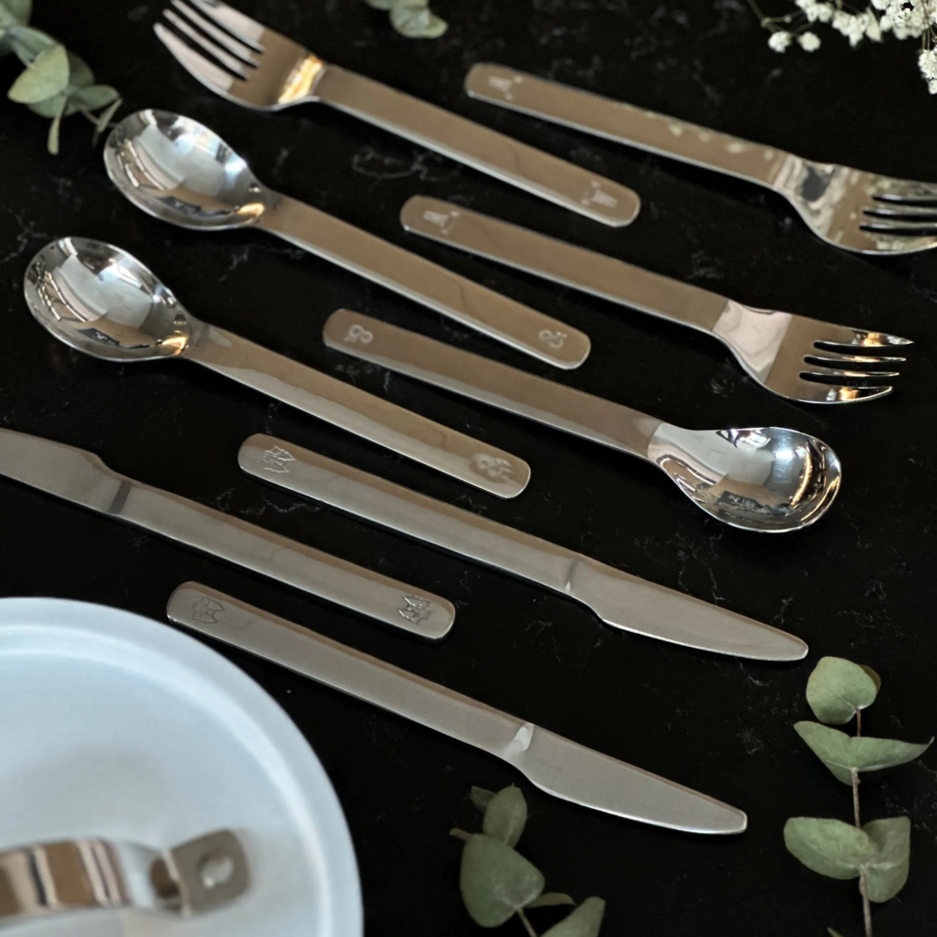 Lupo Kinderbesteck 9 Teile, Edelstahl Vargen & Thor