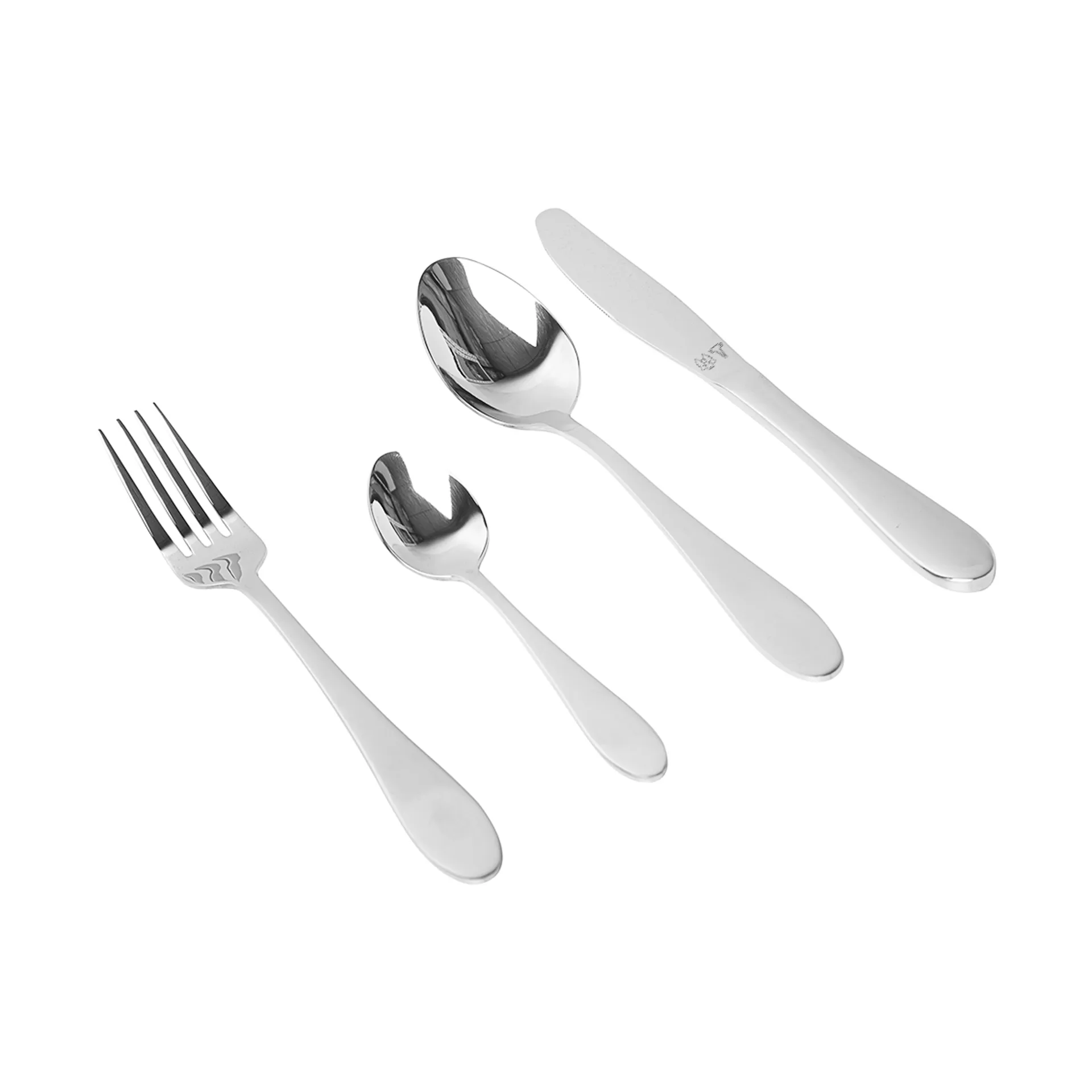 Nord Besteckset 16 Teile, Silber poliert Vargen & Thor