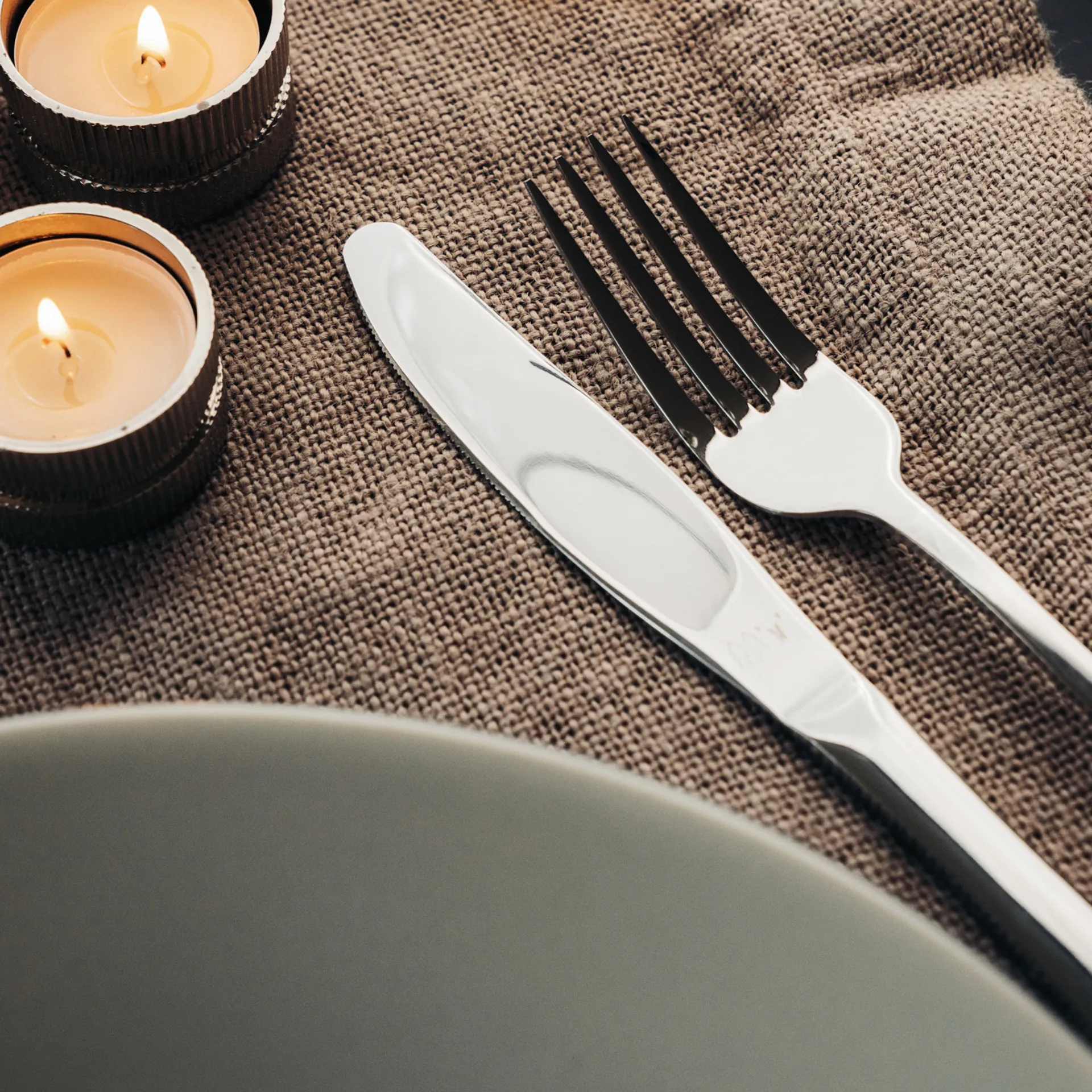 Nord Besteckset 16 Teile, Silber poliert Vargen & Thor