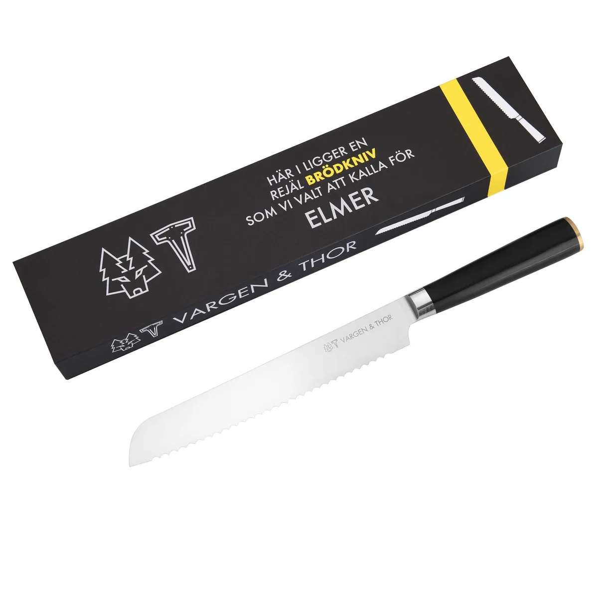Vargen & Thor Wolfswinter Brotmesser 21cm Elmer