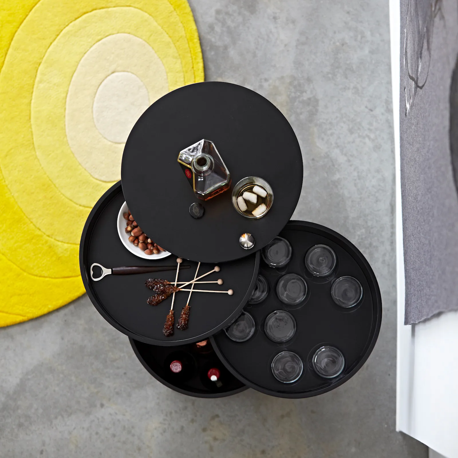 Barboy Barwagen, Schwarz Verpan