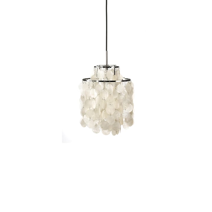 Fun 2 DM Pendelleuchte, Pearlwhite, Chrom Verpan