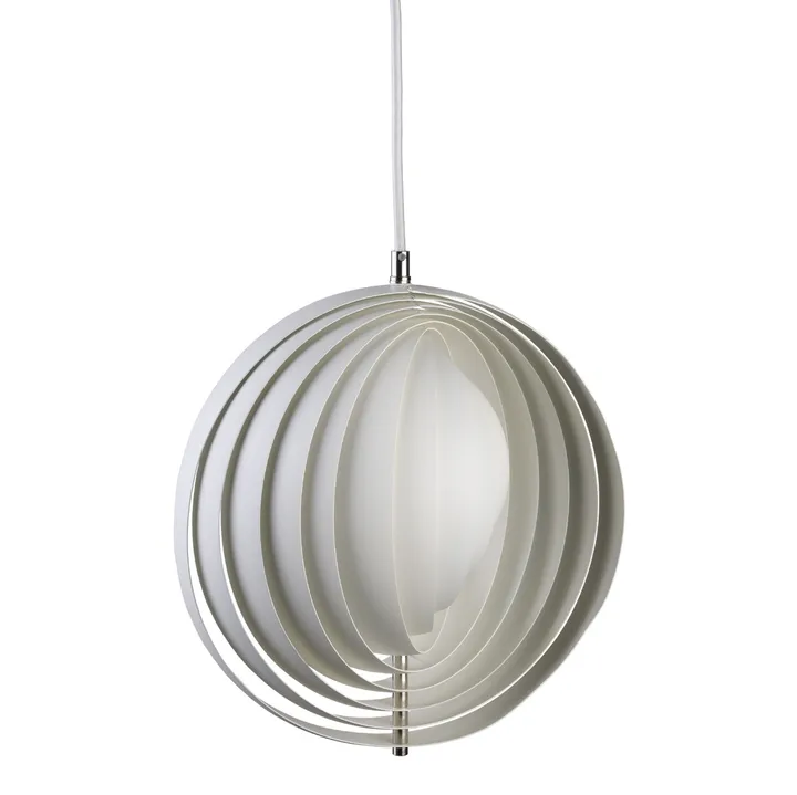 Moon Pendelleuchte - Weiß, Ø34 cm - Verpan