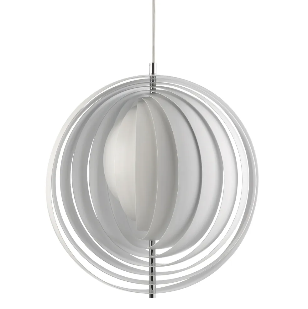 Moon Pendelleuchte, Weiß, Ø44,5 cm Verpan