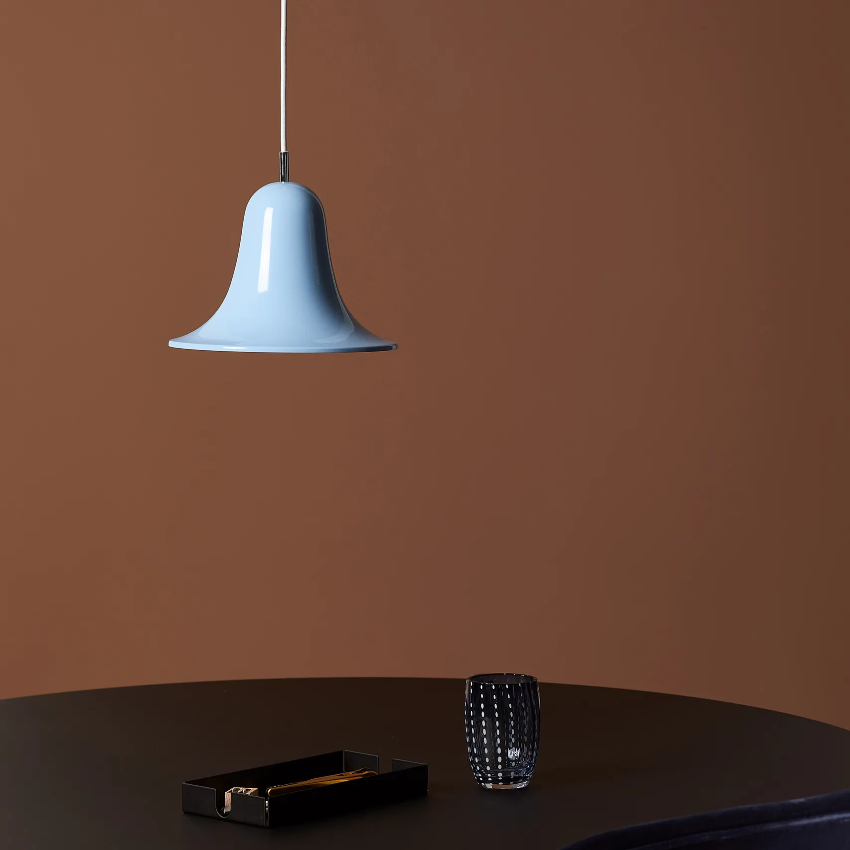 Pantop Pendelleuchte Ø23 cm, Light blue Verpan