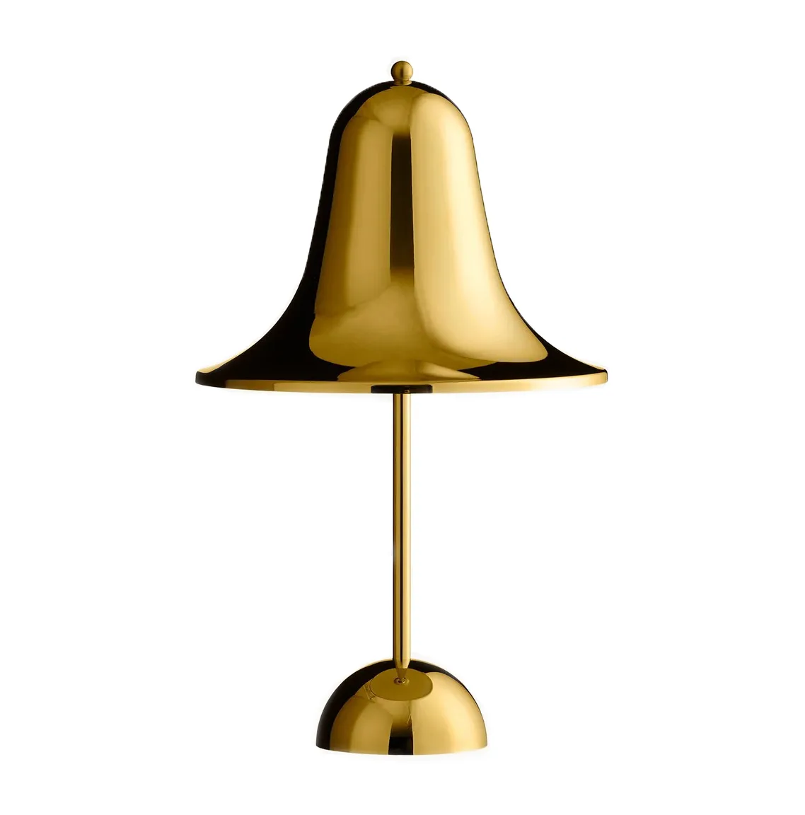 Pantop tragbare Tischleuchte 30 cm, Shiny brass Verpan