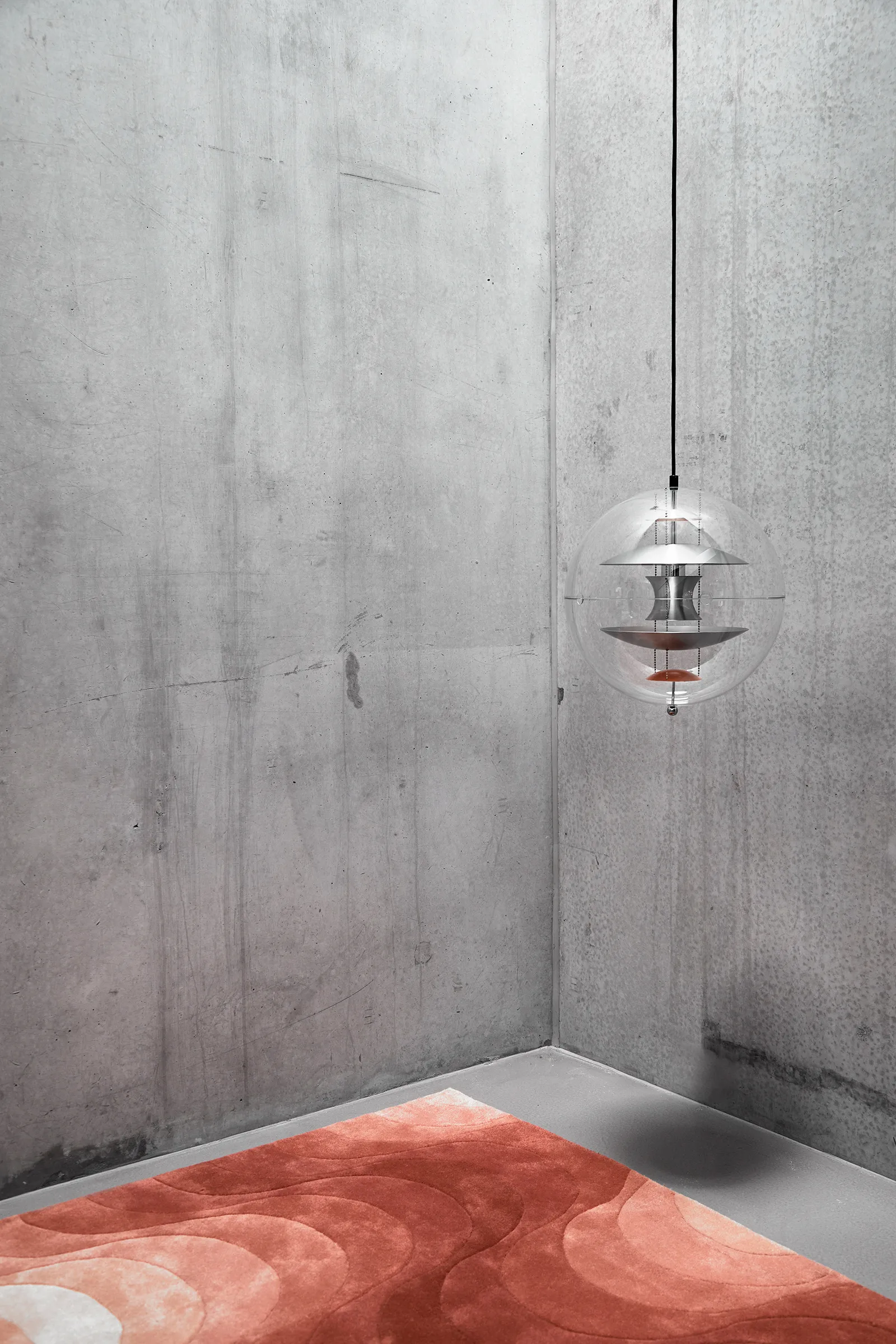 VP Globe Brushed Alu Pendelleuchte, Ø40cm Verpan