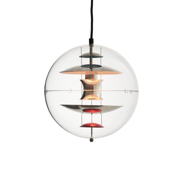 VP Globe Pendelleuchte Ø28cm - Chrome-red-blue - Verpan