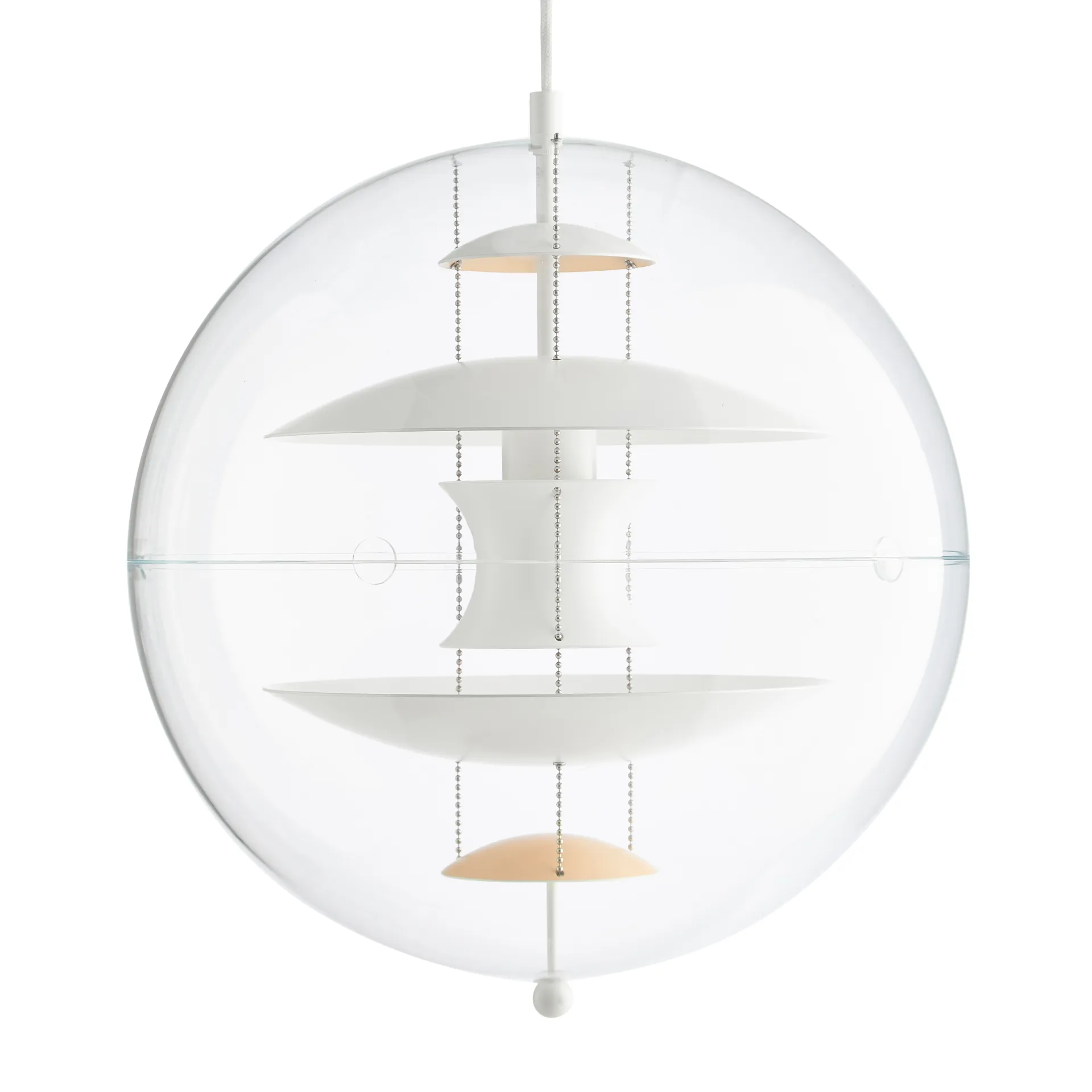 VP Globe Warm Peach Pendelleuchte, Ø40cm Verpan