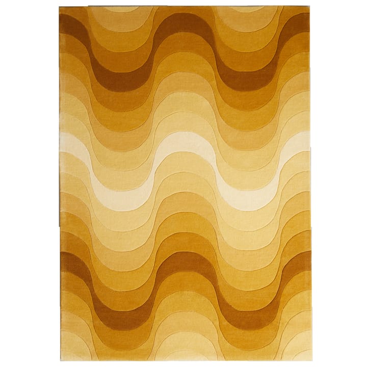 Wave Teppich 170 x 240cm, Gelb Verpan