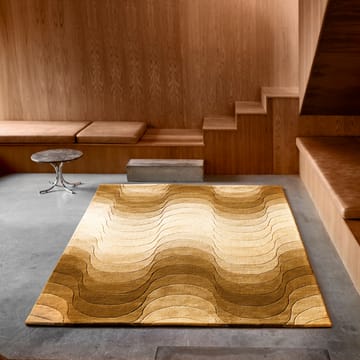 Wave Teppich 170 x 240cm - Gelb - Verpan