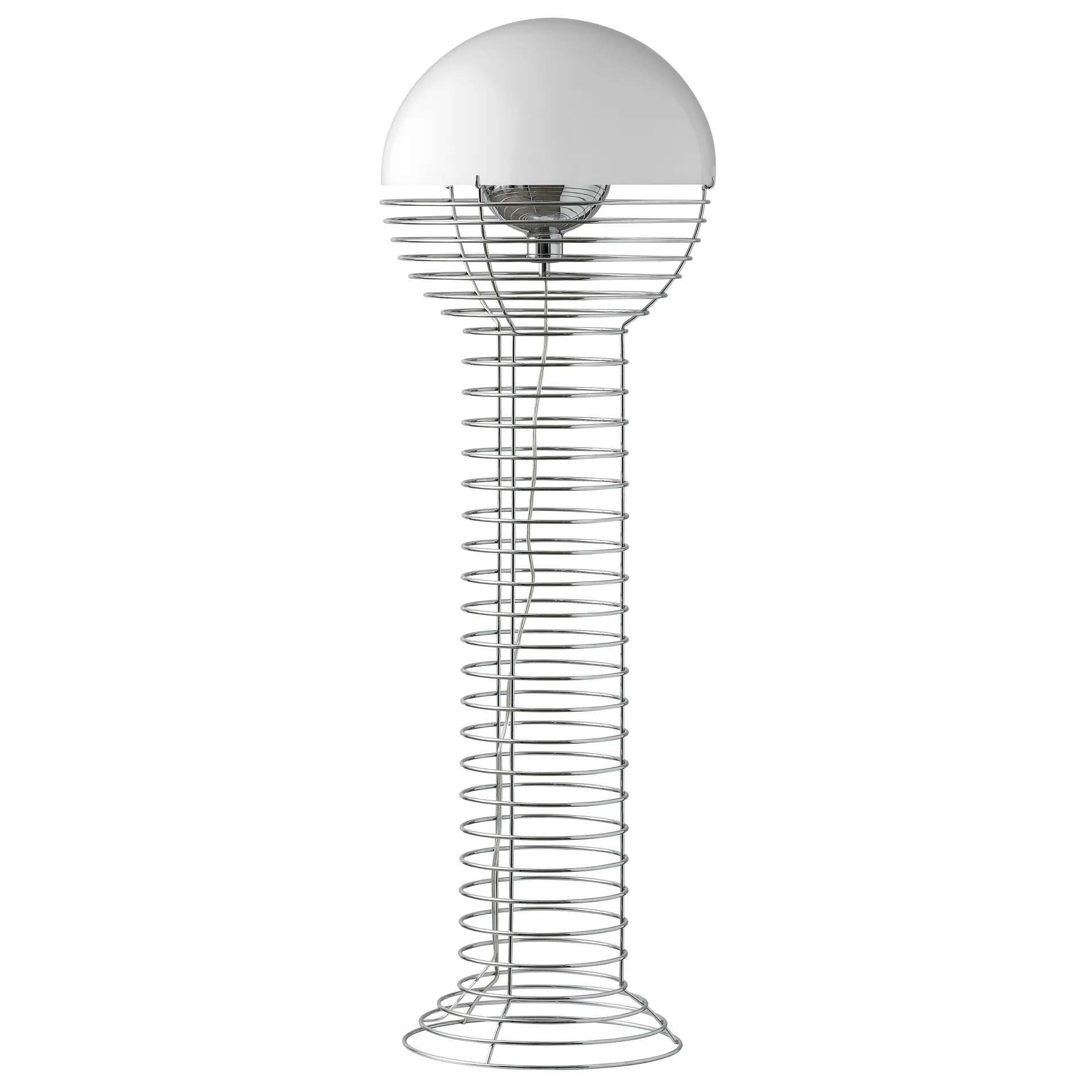 Wire Stehleuchte, Weiß Verpan