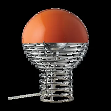 Wire Tischleuchte Ø40 cm - Chrome-orange - Verpan