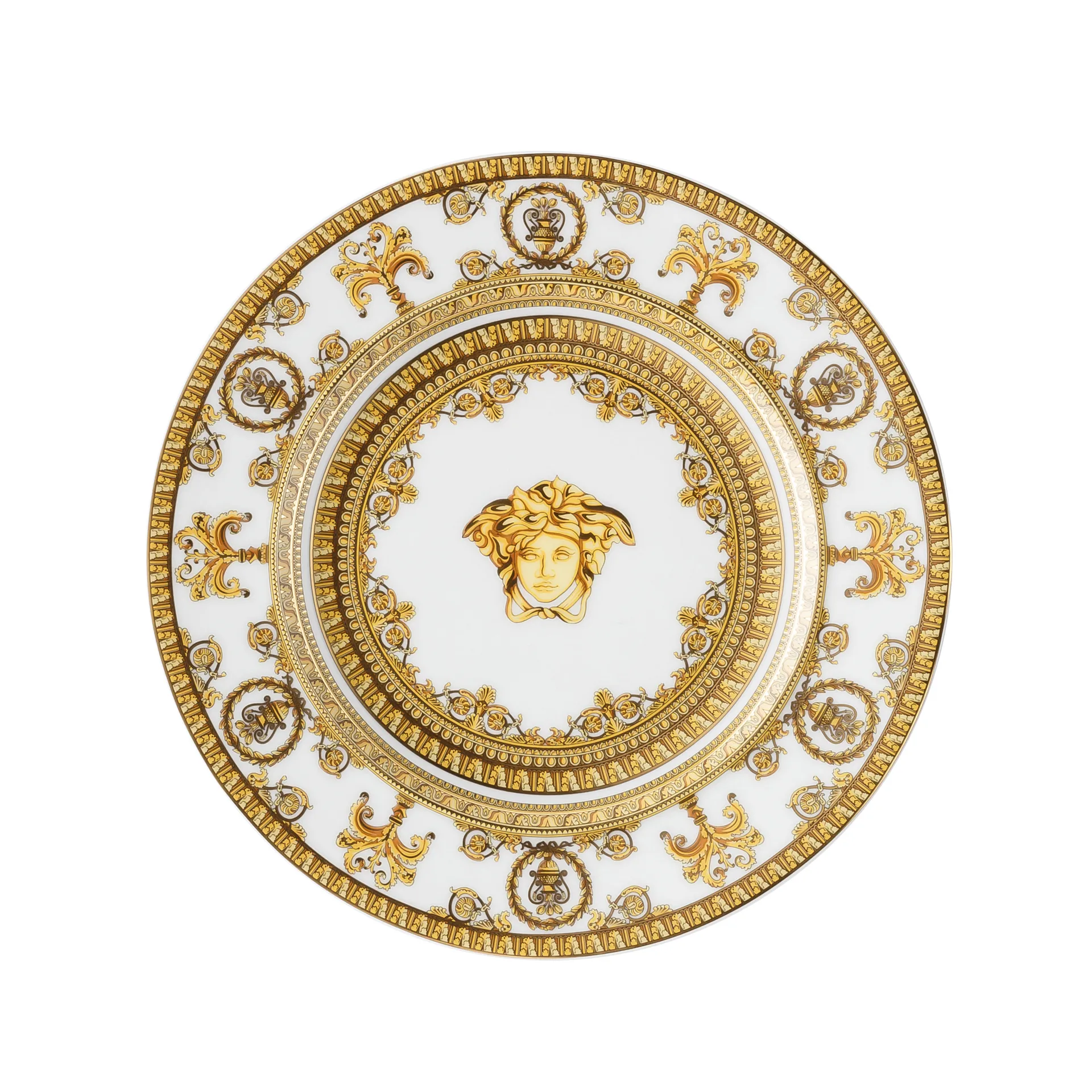 Versace I love Baroque kleiner Teller, Bianco Versace