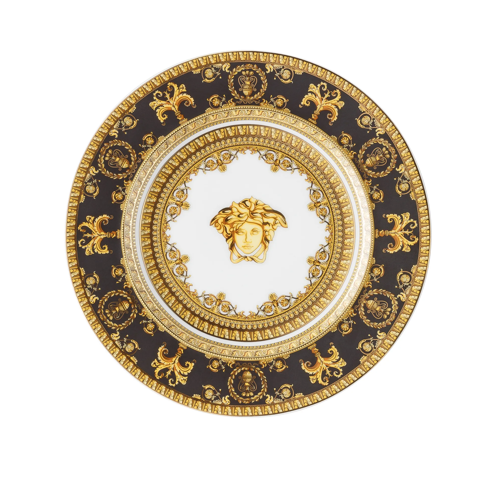 Versace I love Baroque kleiner Teller, Nero Versace