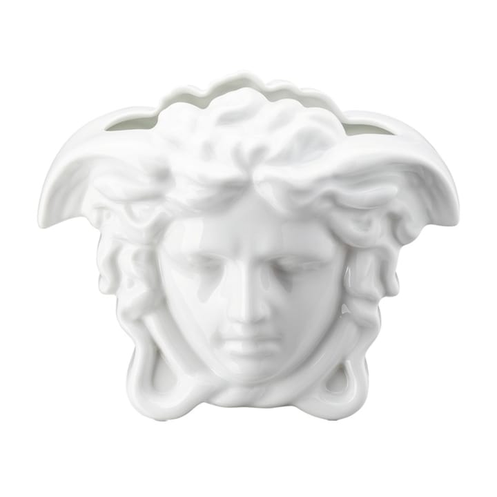 Versace Medusa Grande Vase 15cm - Weiß - Versace