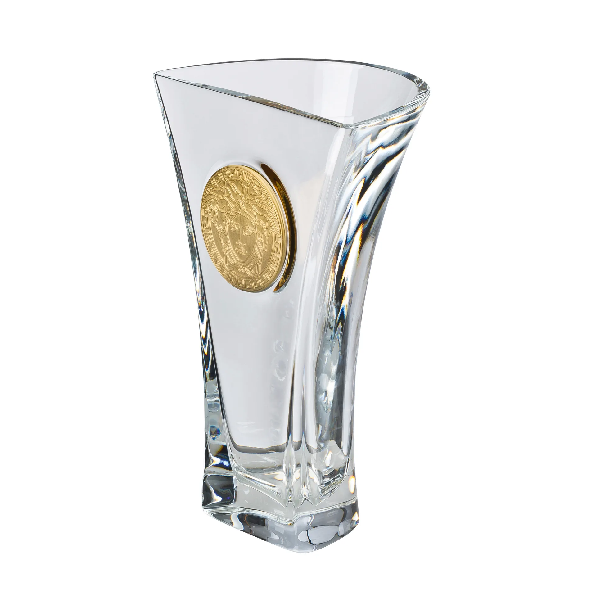 Versace Medusa Madness Vase klar, Medium Versace