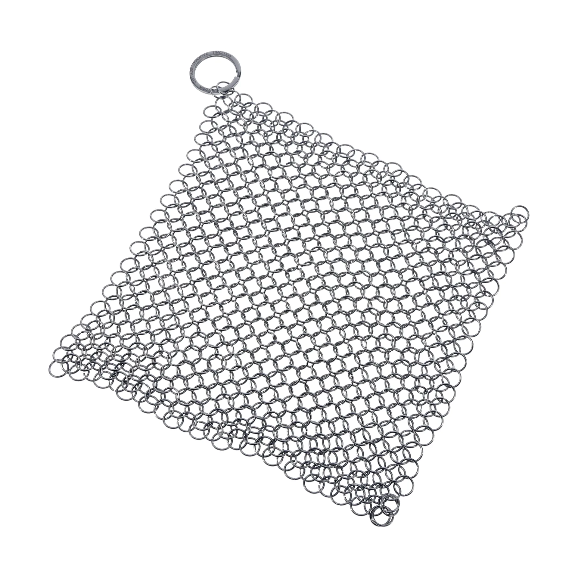 Victoria Chainmail Scheuerschwamm für Gusseisen, 20x16,5 cm Victoria