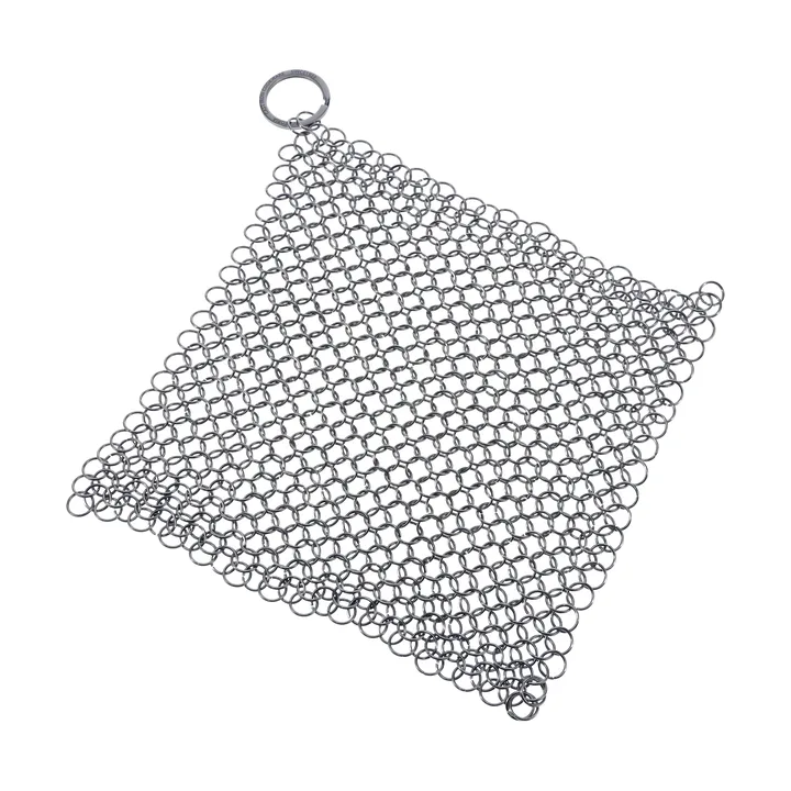 Victoria Chainmail Scheuerschwamm für Gusseisen - 20x16,5 cm - Victoria