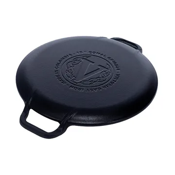 Victoria Comal Bratpfanne mit zwei Griffen, emailliert - Ø25 cm - Victoria