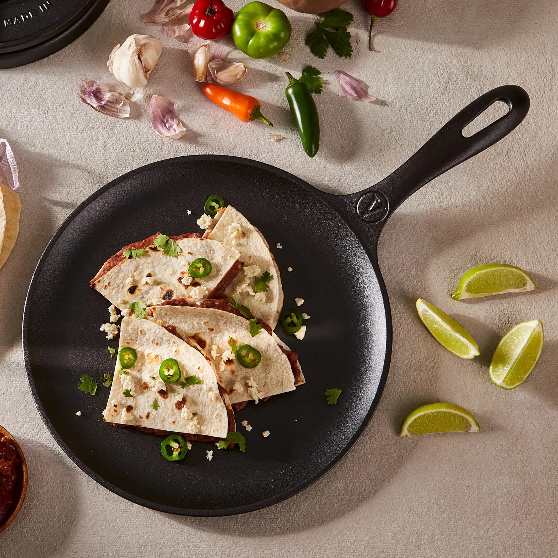 Victoria Fajitapfanne Ø26,5 cm, Comal Victoria