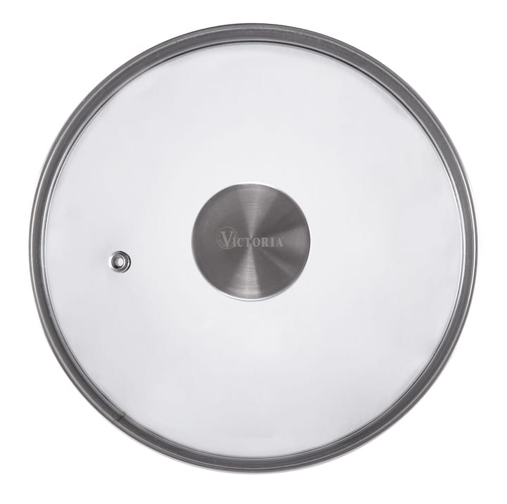 Victoria Glasdeckel Ø16,5 cm, Silber Victoria
