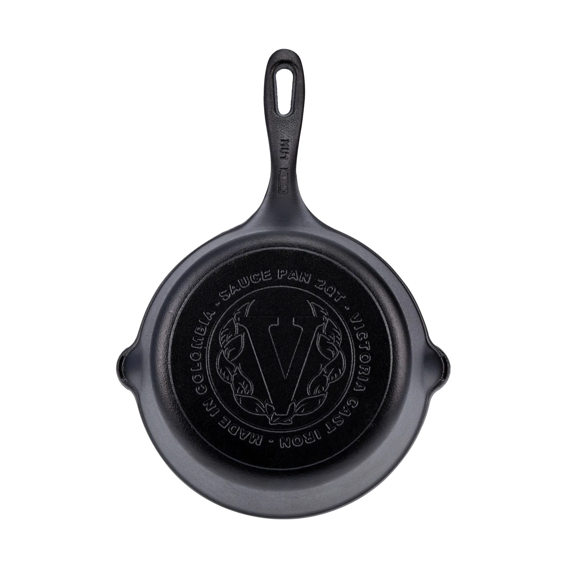 Victoria Kochtopf Gusseisen pre-seasoned, 1,9 L Victoria