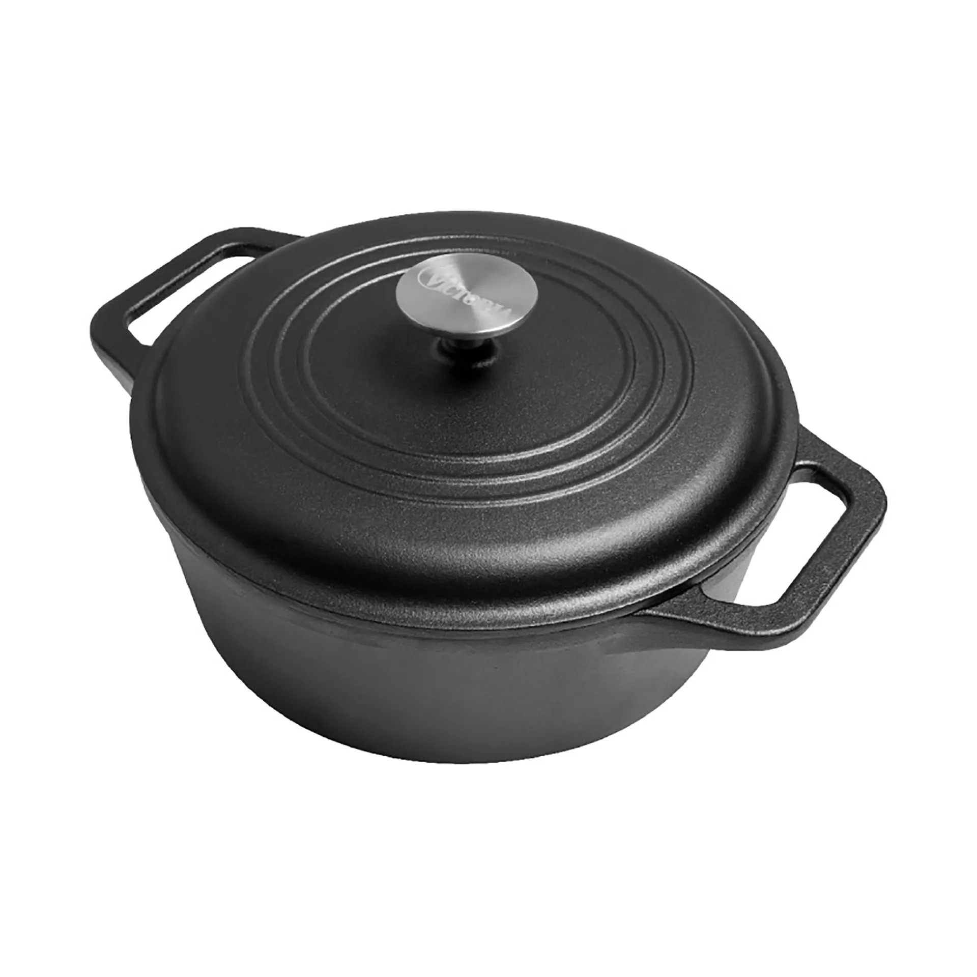 Victoria Kochtopf Gusseisen pre-seasoned, 6,6 l Victoria