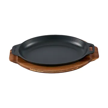 Victoria ovales Servierplatten Akazienholz - 29,4x19 cm - Victoria
