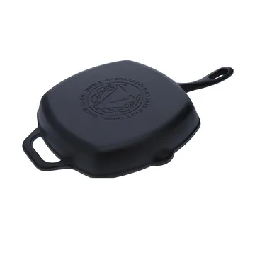 Victoria quadratische Grillpfanne Gusseisen enameled - 44,1x28,4 cm - Victoria