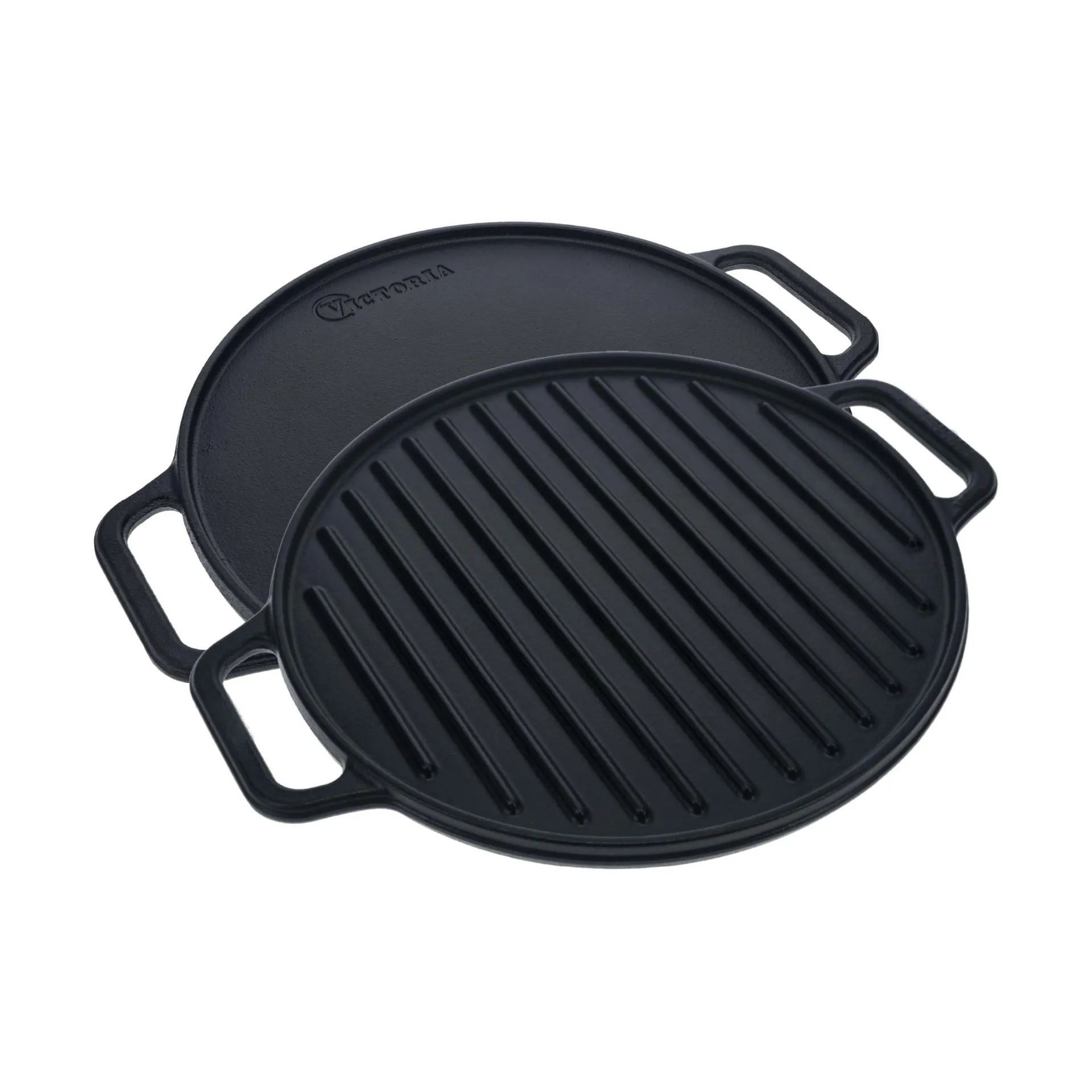 Victoria runder, wendbarer emaillierter Grilltisch, Ø32 cm Victoria