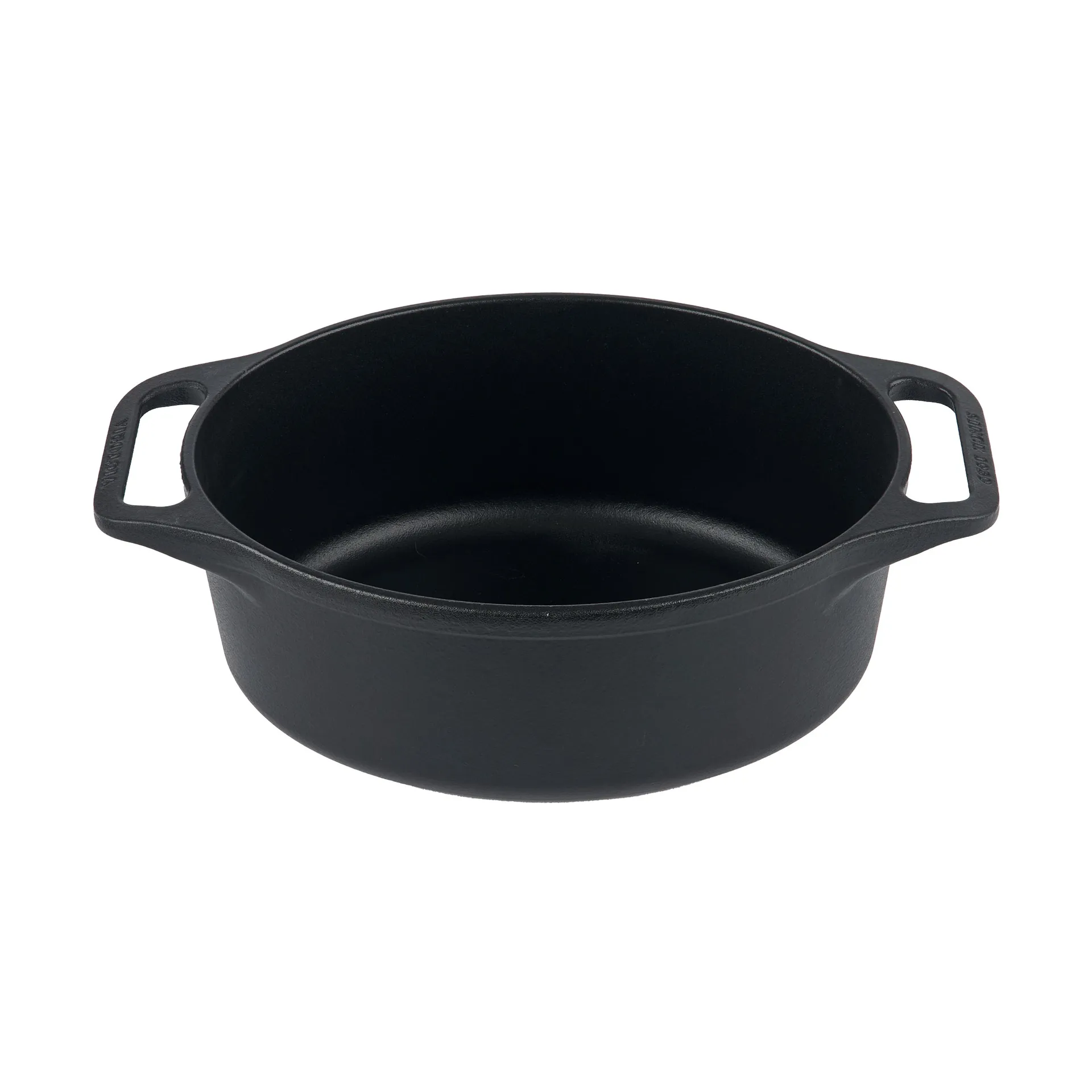 Victoria Topf und Brotpfanne Gusseisen enameled, 2-teilig Victoria