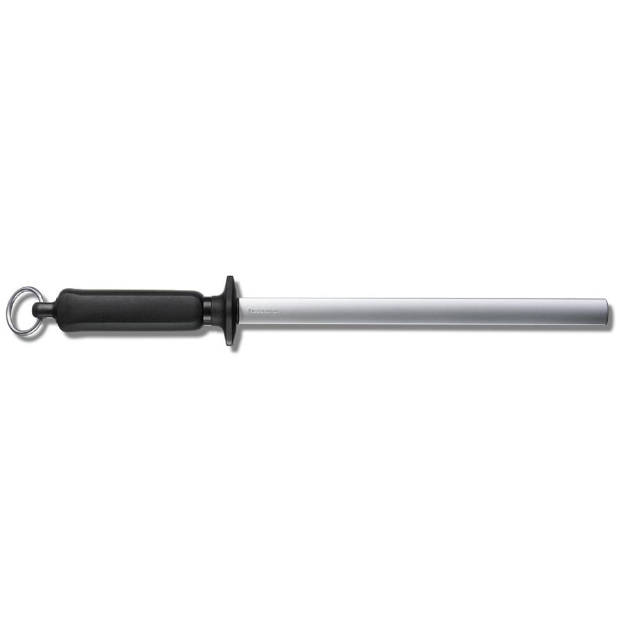 Victorinox Diamant Wetzstahl oval Mittelfein 26 cm Schwarz