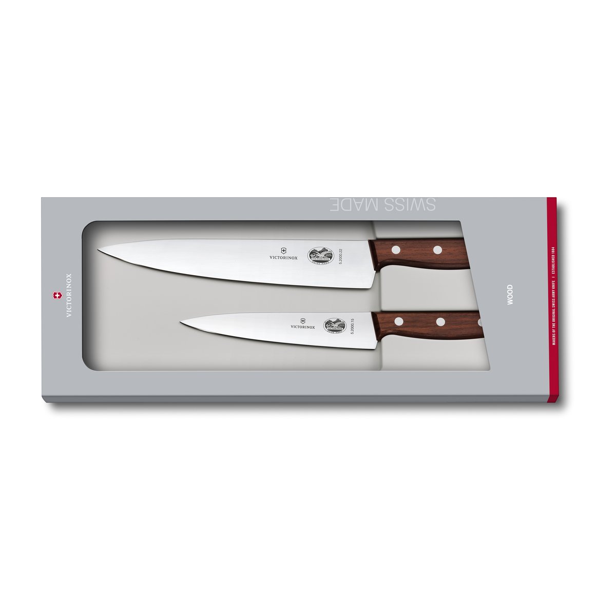 Victorinox Wood Messerset Küchenmesser Edelstahl-Ahorn