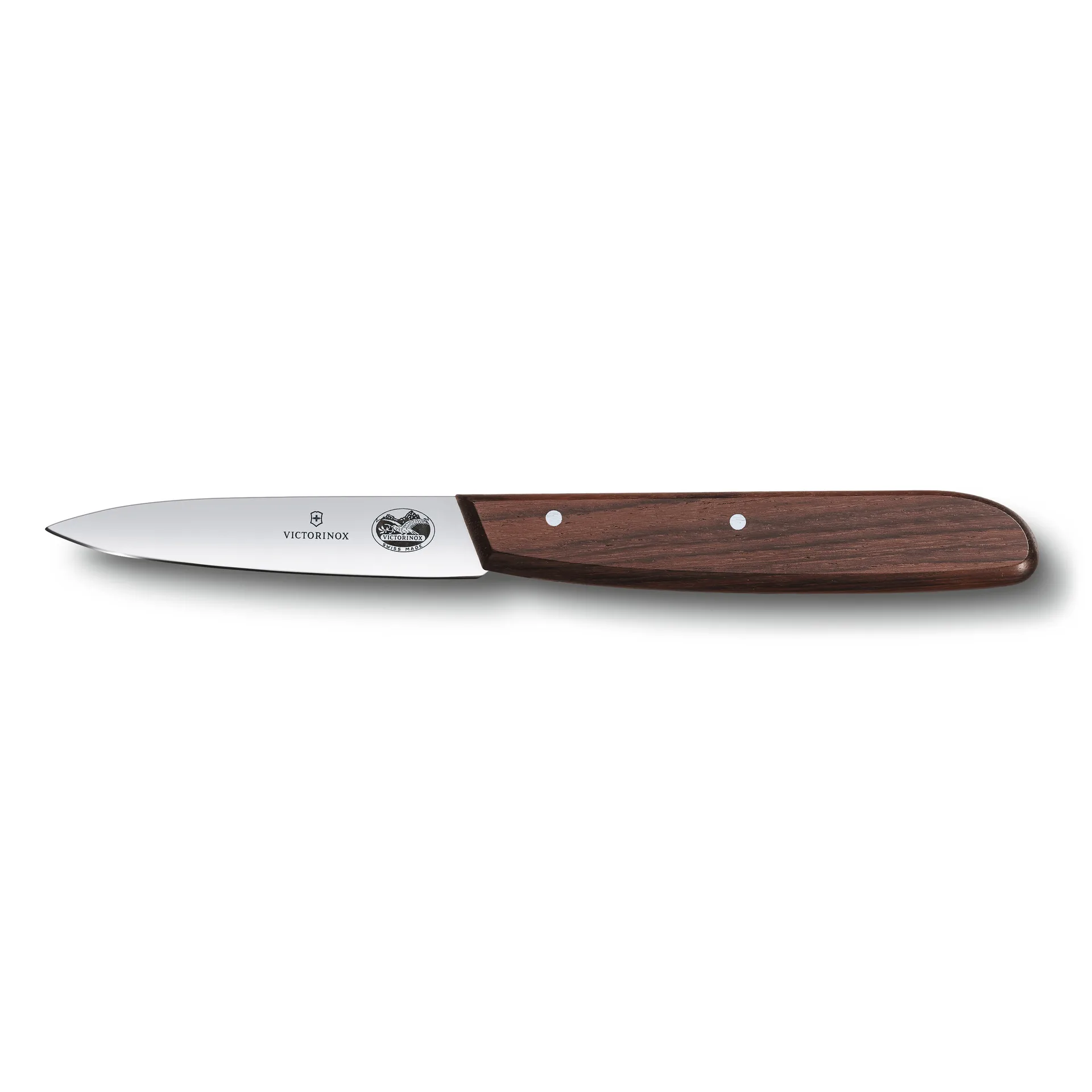 Wood Schälmesser gezahnt 8cm, Edelstahl-Ahorn Victorinox